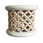 tribal twist side table