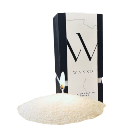 waxzd pearled candles & wick kit