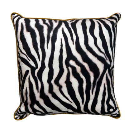 blue velvet scatter cushion