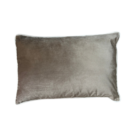 blue velvet scatter cushion